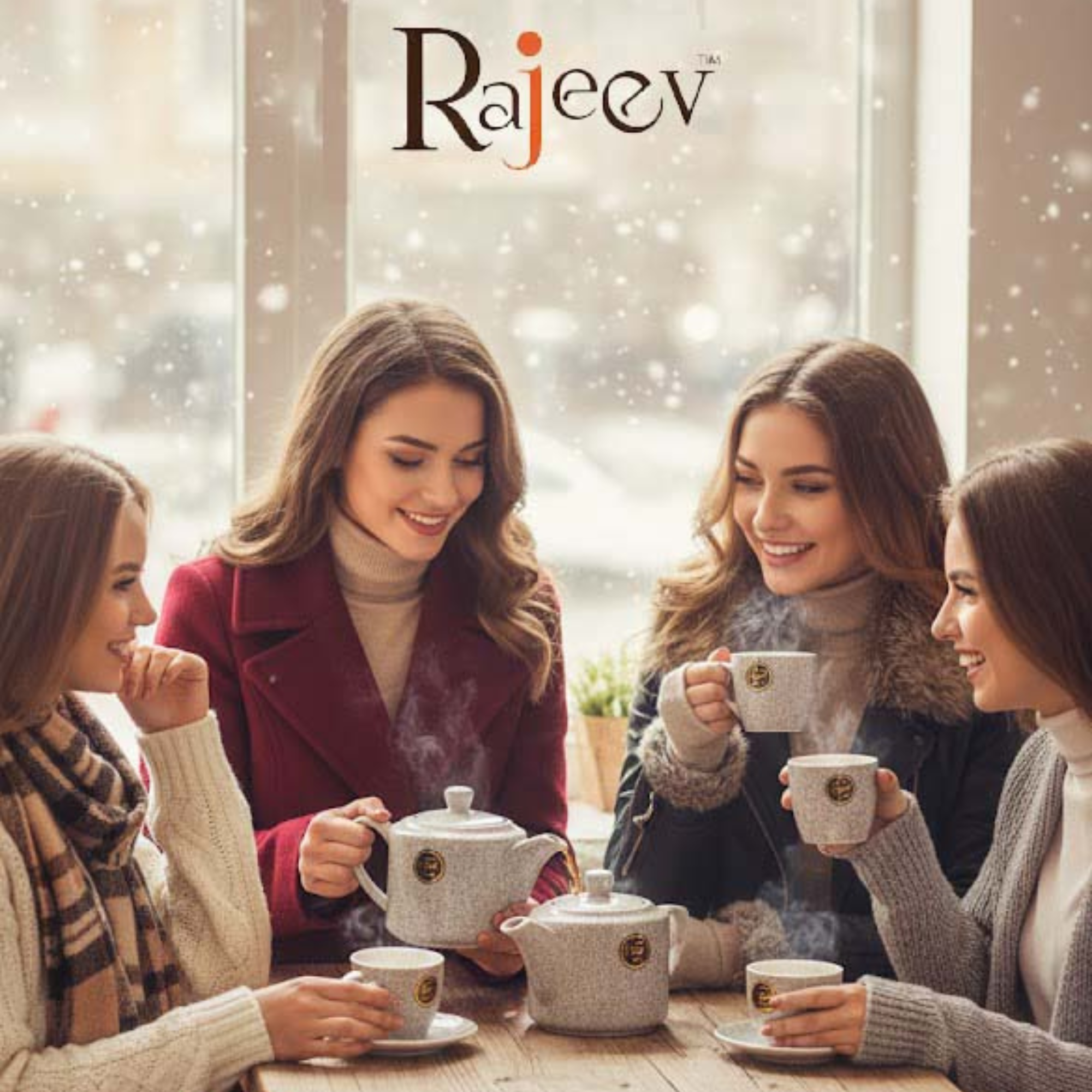 Granite Grey Good Morning Set Rajeev