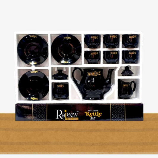 Kettle Set Black Shine Rajeev