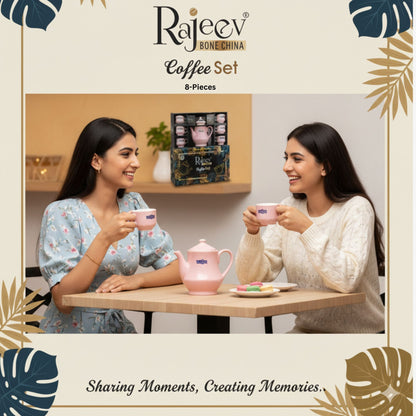 Soft Pink Coffee Set Rajeev