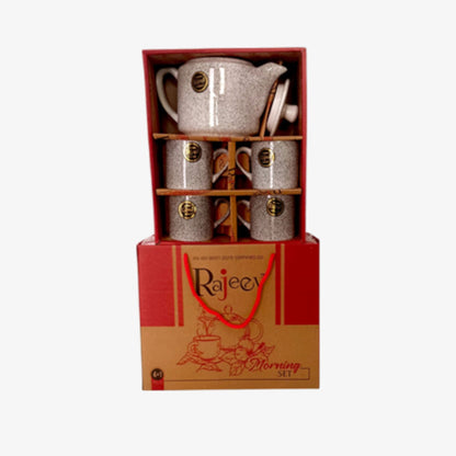 Granite Grey Good Morning Set Rajeev