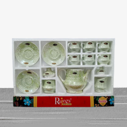 Light Green Kettle Set Luster Rajeev&nbsp;
