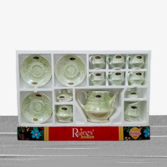 Light Green Kettle Set Luster Rajeev&nbsp;