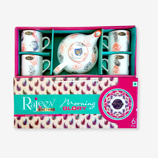Exclusive Morning Glory Tea Sets ( 6 PCS. Set)