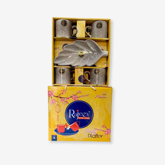 Stone Grey Party Platter Set Rajeev