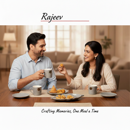 Stone Grey Party Platter Set Rajeev